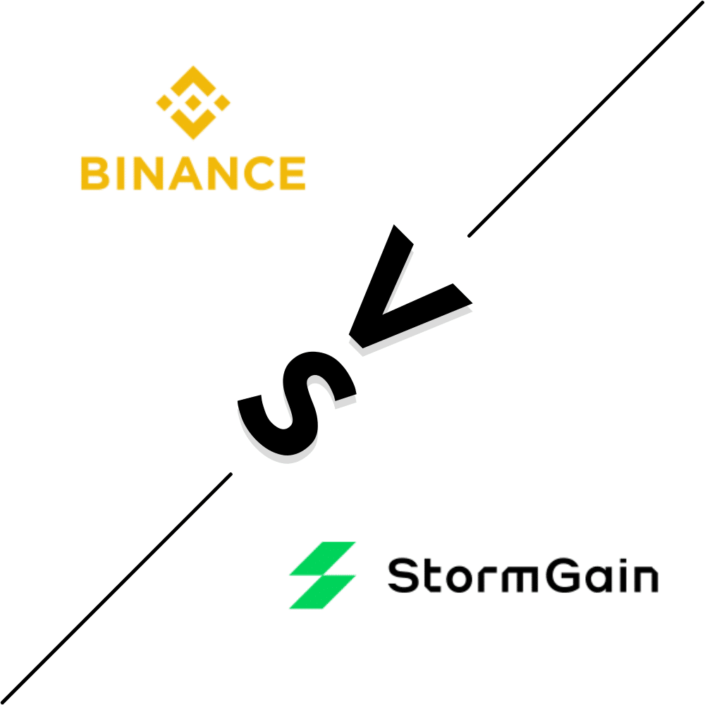 Stormgain vs Binance